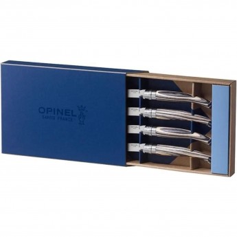 Набор ножей OPINEL TABLE CHIC №10 - 4шт рукоять - береза Набор ножей OPINEL TABLE CHIC №10 - 4шт рукоять - береза