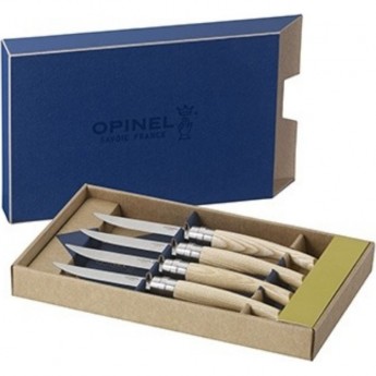 Набор ножей OPINEL TABLE CHIC №10 - 4шт рукоять - ясень Набор ножей OPINEL TABLE CHIC №10 - 4шт рукоять - ясень