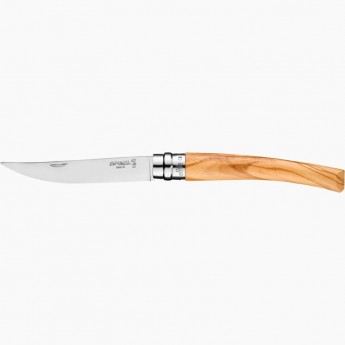 Нож филейный OPINEL №10, нержавеющая сталь, рукоять оливковое дерево Нож филейный OPINEL №10, нержавеющая сталь, рукоять оливковое дерево