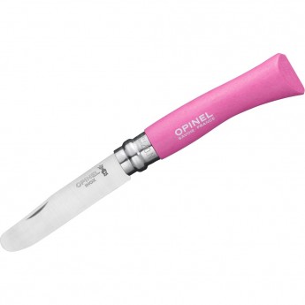 Нож складной OPINEL MYFIRSTOPINEL 07 фуксия Нож складной OPINEL MYFIRSTOPINEL 07 фуксия